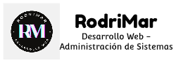 Logo Rodrimar - Diseño Web - Administración sistemas informáticos - Bases datos sql